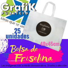 Bolsas de Friselina - 40 x 45 cm - 25 unidades