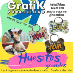 Chapita Identificatoria - Perros y Gatos en internet