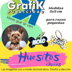 Chapita Identificatoria - Perros y Gatos - Grafik Publicidad