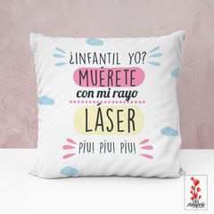 Almohadón 40x40 cm - Linea Frases 2 - comprar online