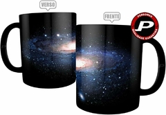 Caneca Preta Galáxia do Universo - comprar online