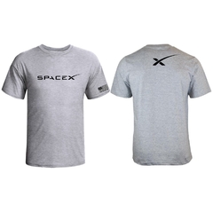 Camiseta Cinza Spacex Espacial Missão Estelar Astronauta na internet