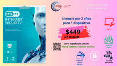 Eset Internet Security 2 años