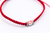 Pulsera ajustable con corazón - Hilo Rojo - comprar en línea