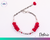 Pulsera Encanto Infinito | Piedra Roja - Delirio | Tienda Mágica