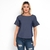 Blusa Feminina, Jeans Amaciado cód: 2012