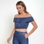 Cropped Jeans Cigana Com Babado cód: 2072 - loja online