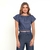 Blusa Cigana Jeans cód:236 - Hadhassa Denim