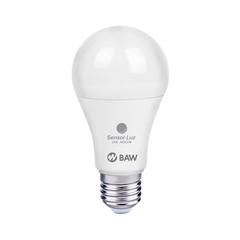 Lampara Led C/Fotocelula 11W Luz Fria Baw