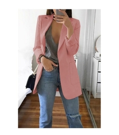 Blazers de manga comprida feminina, casaco feminino . - Digão Shop. Tudo que você e sua família precisam.