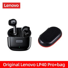 Fones de ouvido sem fio bluetooth 5.1 lenovo lp40 pro.