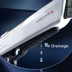 Pistola de água elétrica. De absorção automática de água. na internet