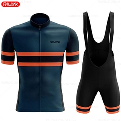 Conjunto camisa e bretelle de ciclismo Raudax 2023 masculino. - comprar online