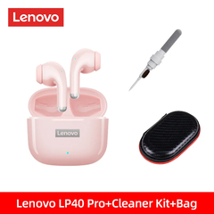 Fones de ouvido sem fio bluetooth 5.1 lenovo lp40 pro.