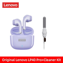 Fones de ouvido sem fio bluetooth 5.1 lenovo lp40 pro. - comprar online