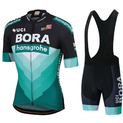 Imagem do Conjunto roupa de ciclismo masculino Camisa + Bretelle