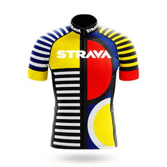 Conjunto de roupa de ciclismo Masculino Strava-Pro , Manga Curta, Respirável, MTB, - Digão Shop. Tudo que você e sua família precisam.