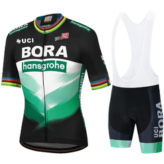 Imagem do Conjunto roupa de ciclismo masculino Camisa + Bretelle