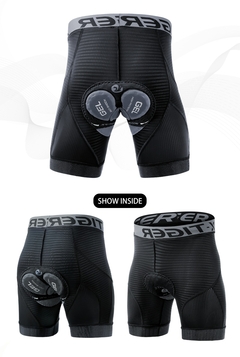 X-TIGER-Shorts de ciclismo para homens, com gel. - Digão Shop. Tudo que você e sua família precisam.