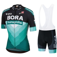 Imagem do Conjunto roupa de ciclismo masculino Camisa + Bretelle