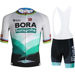 Imagem do Conjunto roupa de ciclismo masculino Camisa + Bretelle