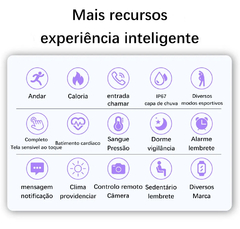 Smart Watch Relógio Inteligente . Controle pela tela. Sport. FIT na internet