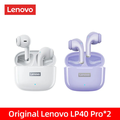 Fones de ouvido sem fio bluetooth 5.1 lenovo lp40 pro. - comprar online