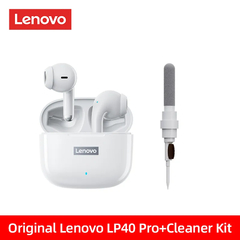 Fones de ouvido sem fio bluetooth 5.1 lenovo lp40 pro. - loja online