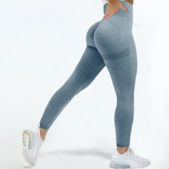 Calça cintura alta legging feminina .