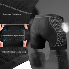 X-TIGER-Shorts de ciclismo para homens, com gel. na internet