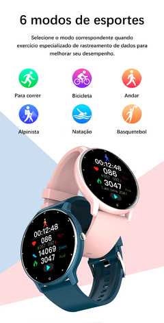 Smart Watch Relógio Inteligente . Controle pela tela. Sport. FIT - loja online