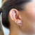 BRINCO EAR CUFF COM DETALHE DE ZIRCÔNIA LAPIDADA - comprar online