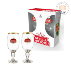 2 Copas Stella Artois 330 ml