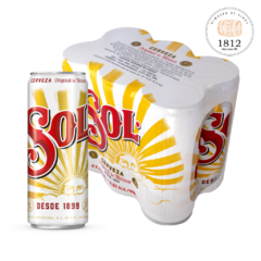 Sol Lata 473cc six pack