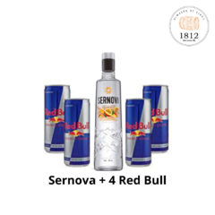 Sernova + 4 Red Bull - comprar online