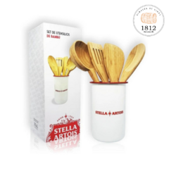 Set de Utensillos Stella Bambu