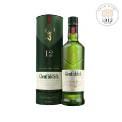 Glenfiddich 12 Años 750 cc ( estuche )