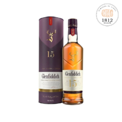 Glenfiddich 15 años 750 ml ( estuche )