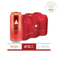 Andes Roja 473cc six pack