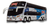 Brinquedo Miniatura Ônibus Viação 1001 Branco 1800 Dd G7