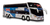 Brinquedo Miniatura Ônibus Viação 1001 Branco 1800 Dd G7 na internet