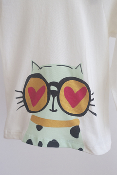 Remera Kidi Cat - CHIRIN