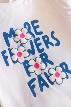 Remera More Flowers - CHIRIN