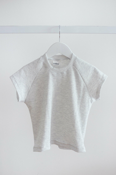 Remera Panal Gris