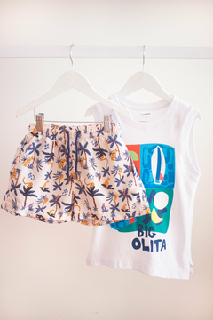 Combo Musculosa Big Olita + Malla Jungla