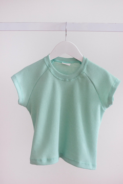 Remera Panal Aqua