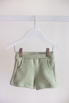 Short Rustico Verde Pastel