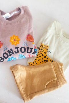 Combo Buzo Bonjour + Remera Gupardo + Short Maiz