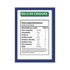 Barra Proteica Original Bolo Cenoura (50g) - comprar online