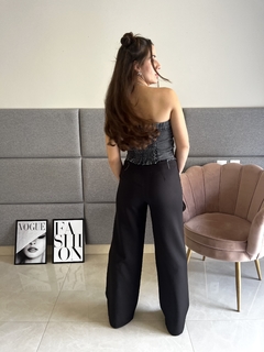 Calça Pantalona Preto - comprar online